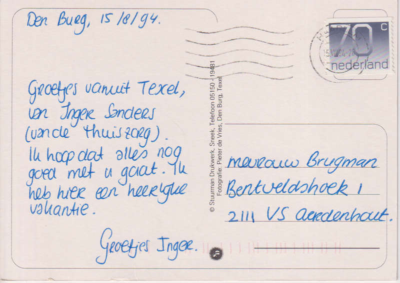 Post Cards / Maxi Card used