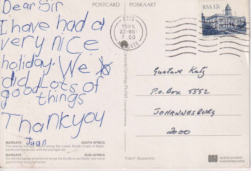 Post Cards / Maxi Card used