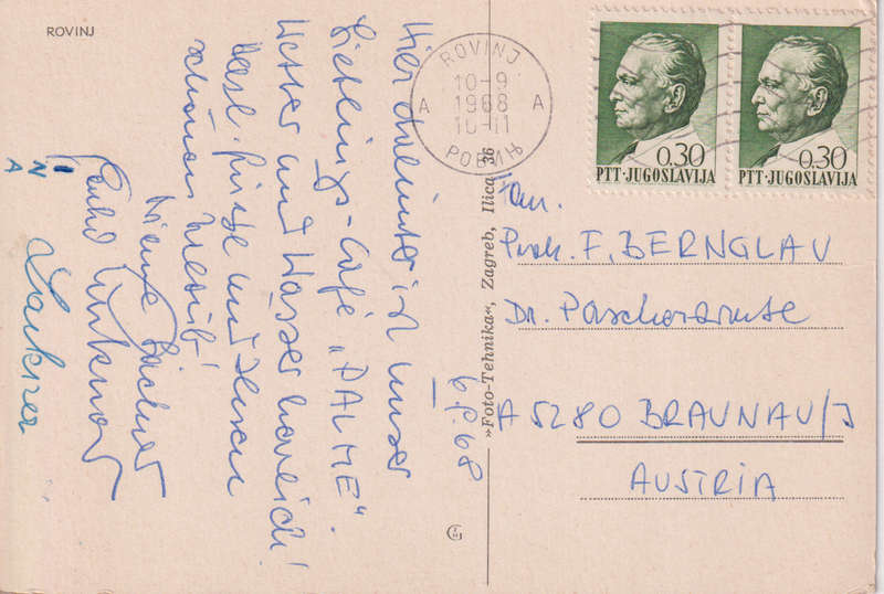 Post Cards / Maxi Card used