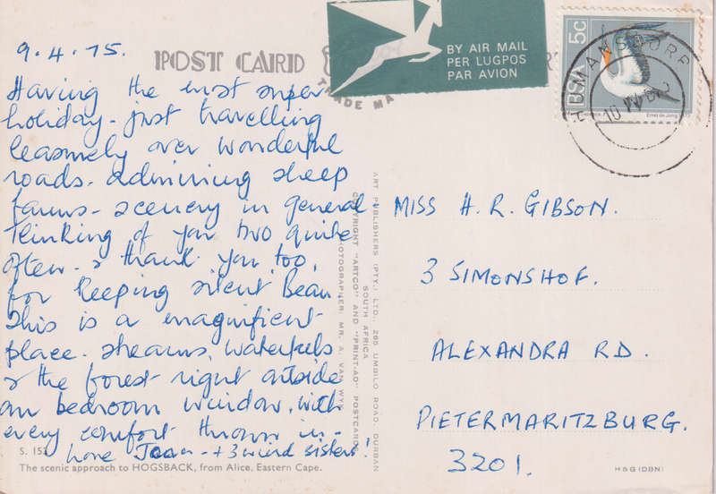 Post Cards / Maxi Card used