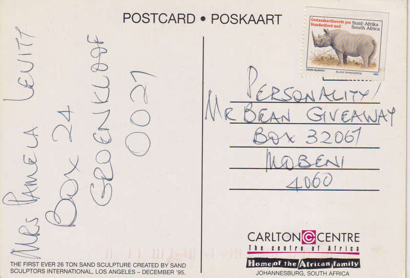 Post Cards / Maxi Card used