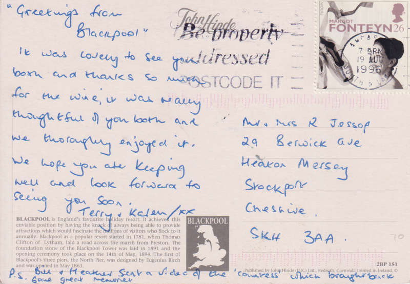 Post Cards / Maxi Card used