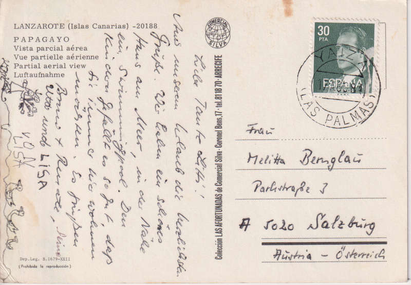 Post Cards / Maxi Card used