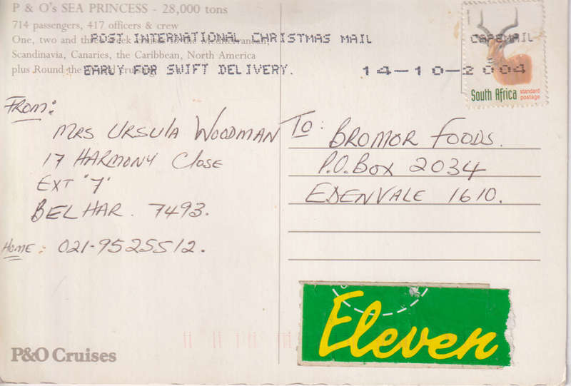 Post Cards / Maxi Card used