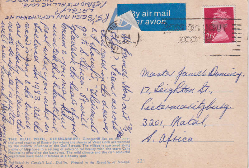 Post Cards / Maxi Card used