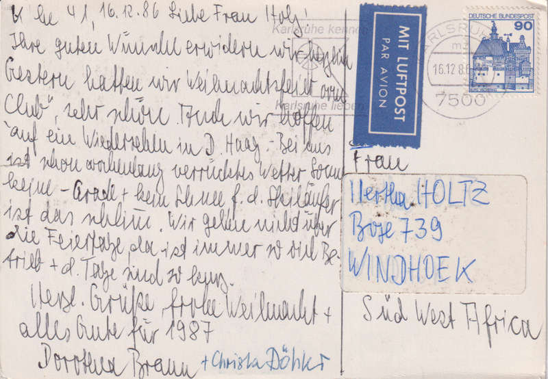 Post Cards / Maxi Card used