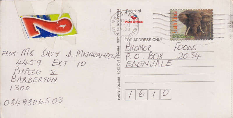 Post Cards / Maxi Card used