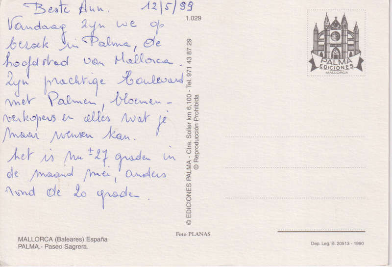 Post Cards / Maxi Card used
