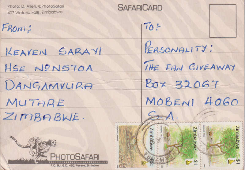 Post Cards / Maxi Card used