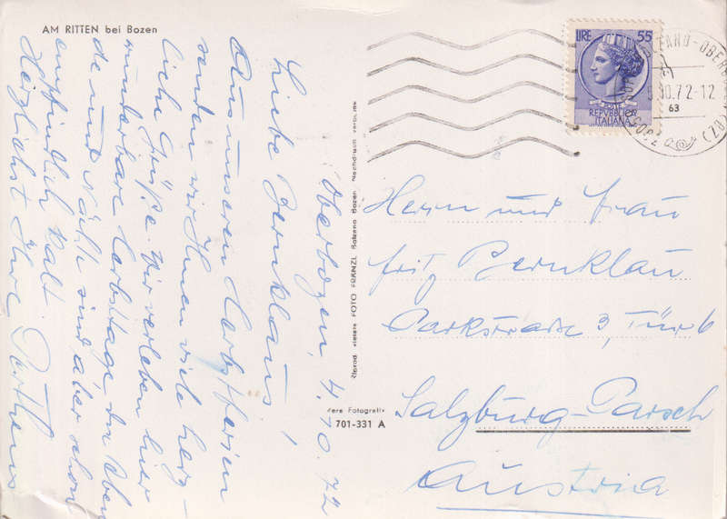 Post Cards / Maxi Card used