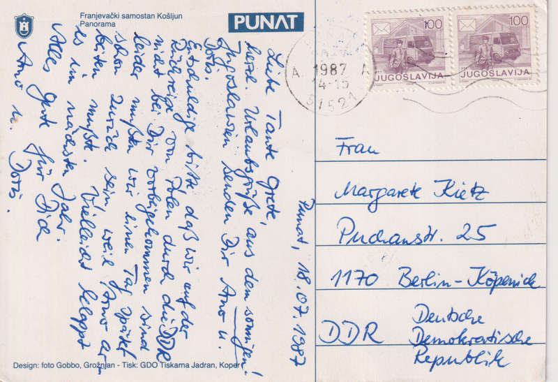 Post Cards / Maxi Card used