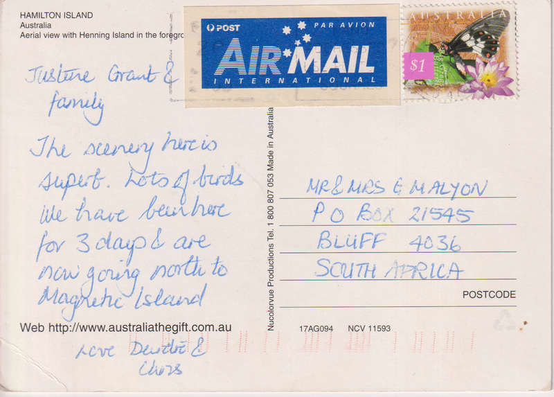 Post Cards / Maxi Card used