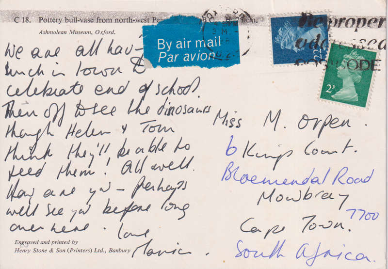 Post Cards / Maxi Card used