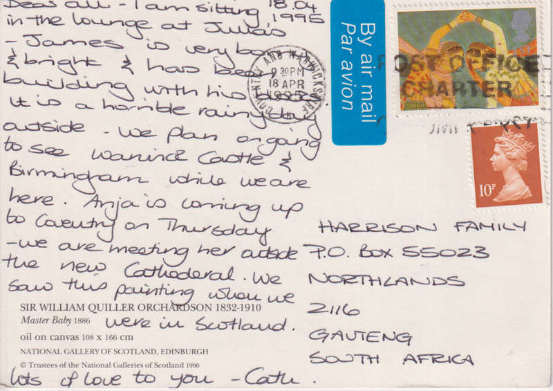 Post Cards / Maxi Card used
