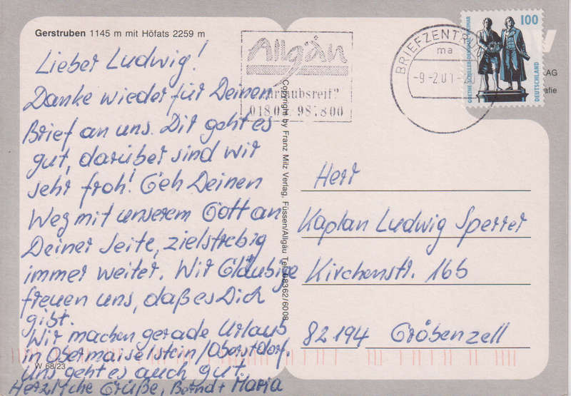 Post Cards / Maxi Card used