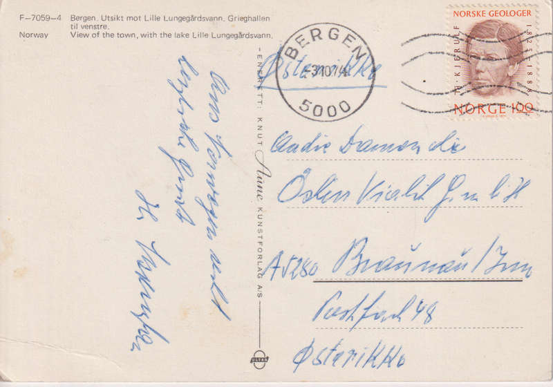Post Cards / Maxi Card used