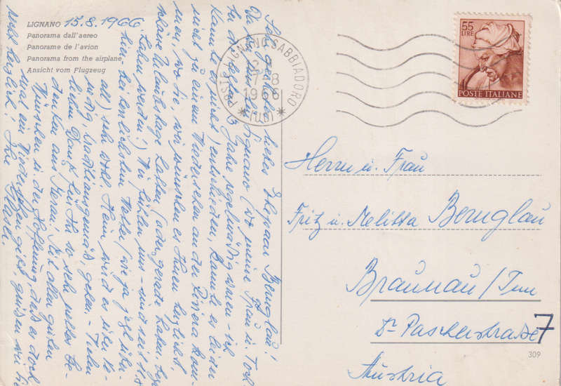 Post Cards / Maxi Card used