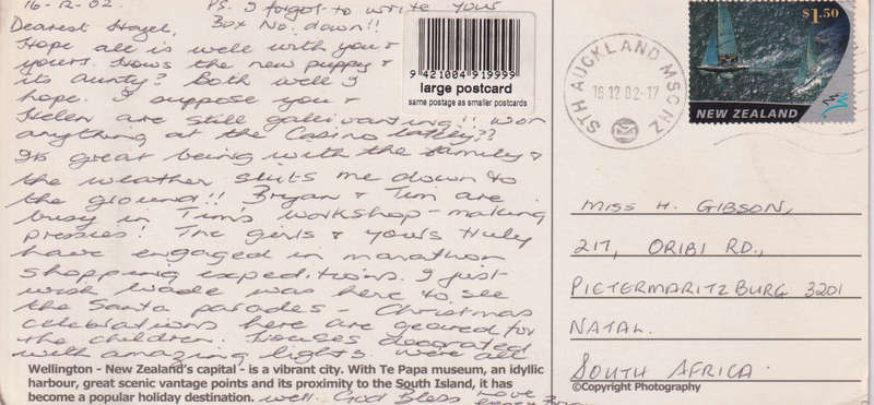Post Cards / Maxi Card used