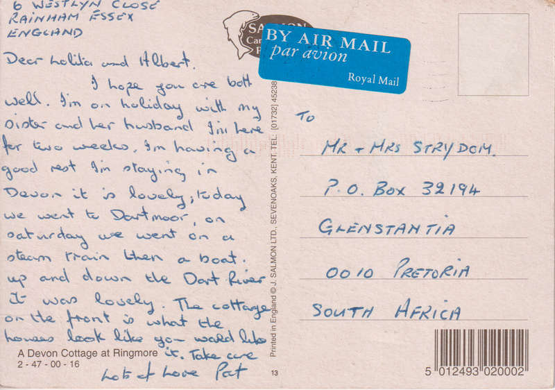 Post Cards / Maxi Card used