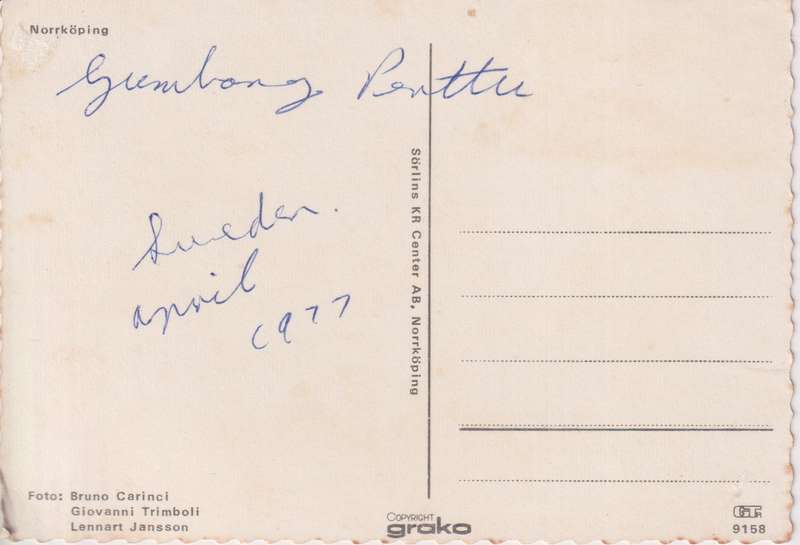 Post Cards / Maxi Card used