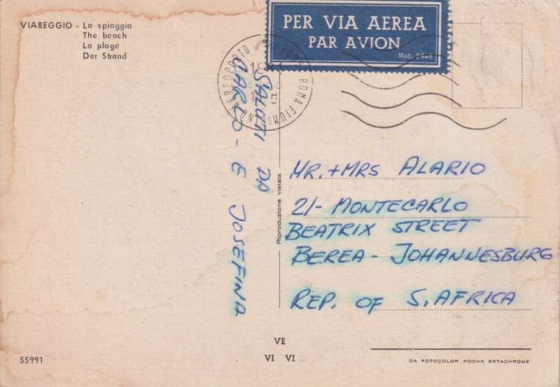 Post Cards / Maxi Card used