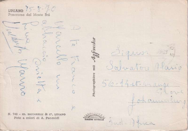 Post Cards / Maxi Card used