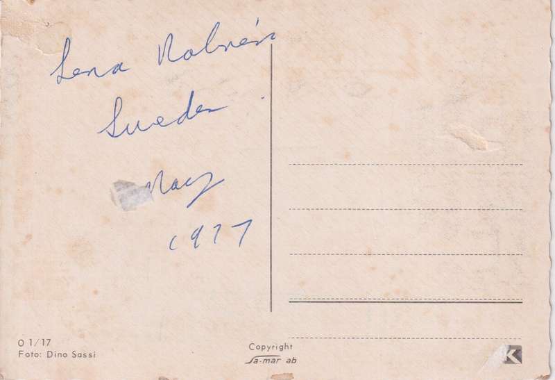 Post Cards / Maxi Card used