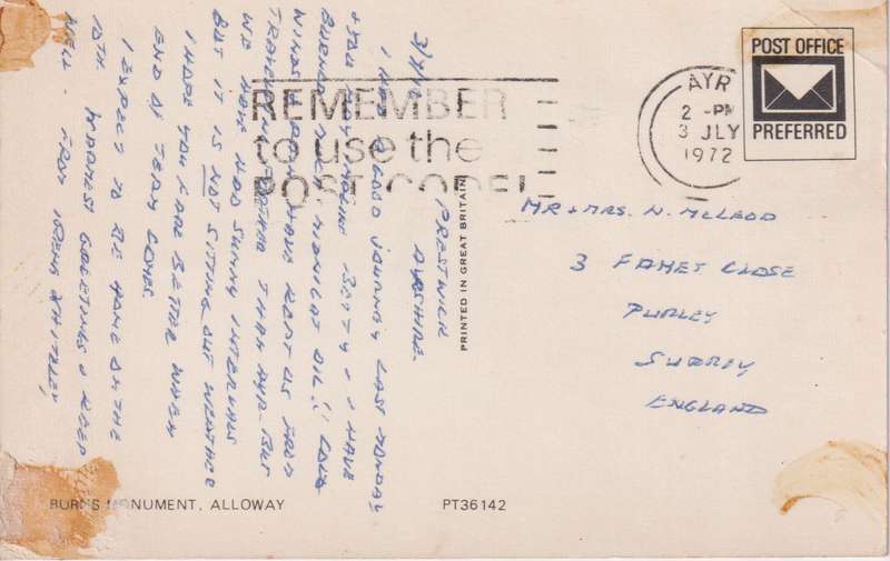 Post Cards / Maxi Card used