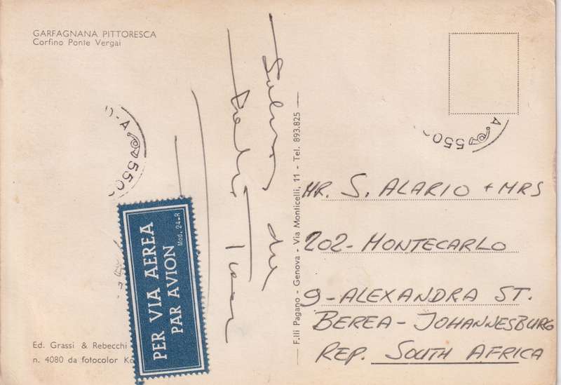 Post Cards / Maxi Card used