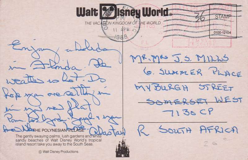 Post Cards / Maxi Card used