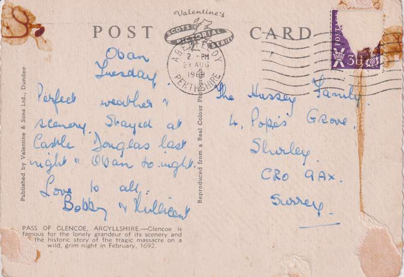 Post Cards / Maxi Card used