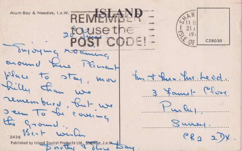 Post Cards / Maxi Card used