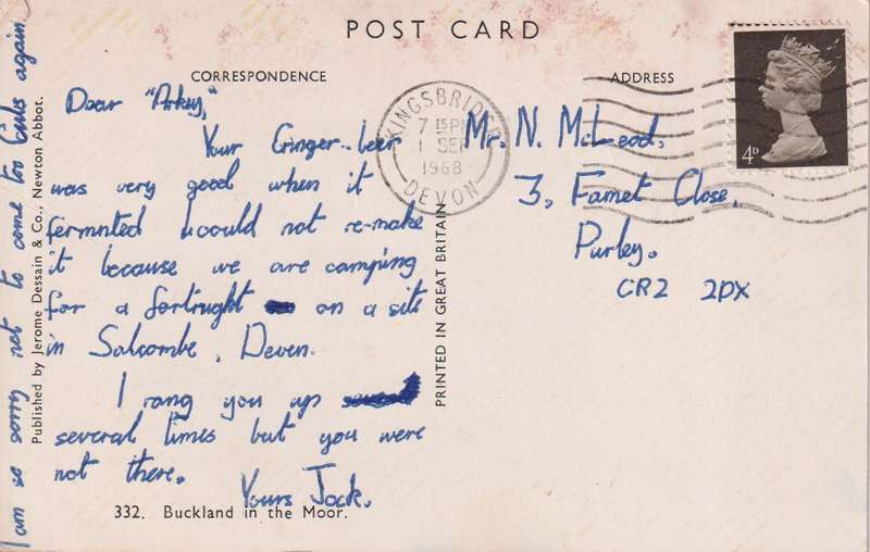 Post Cards / Maxi Card used