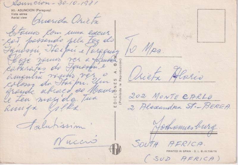 Post Cards / Maxi Card used