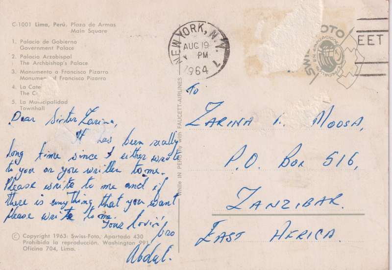 Post Cards / Maxi Card used