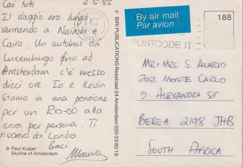 Post Cards / Maxi Card used