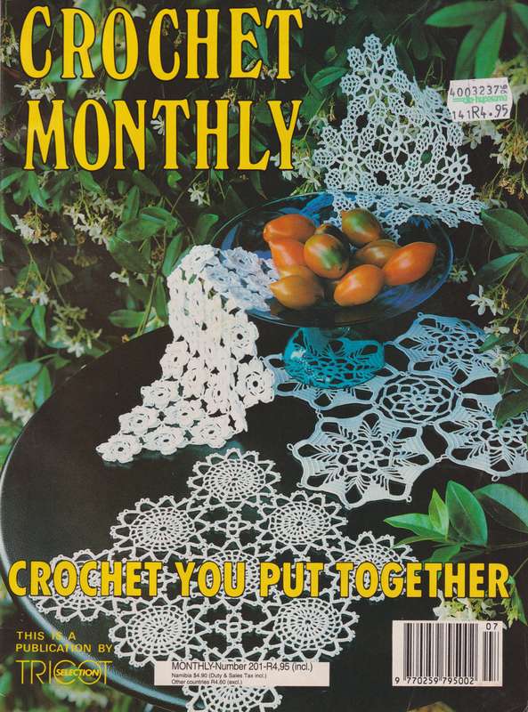 Magazine Crochet Monthly Number 201 Crochet You Put Together