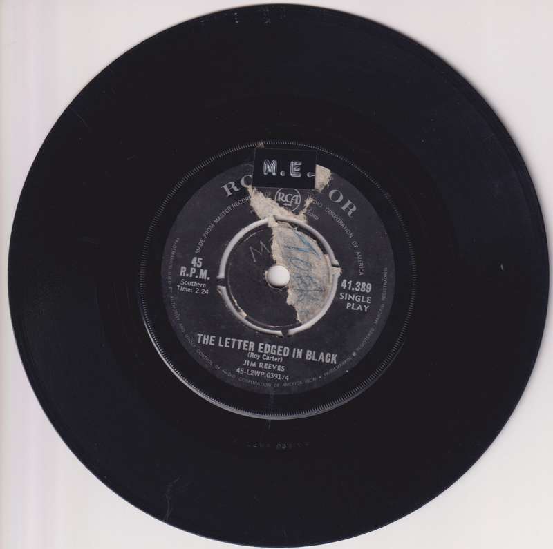 Seven Single LP / Vinyl Jim Reeves