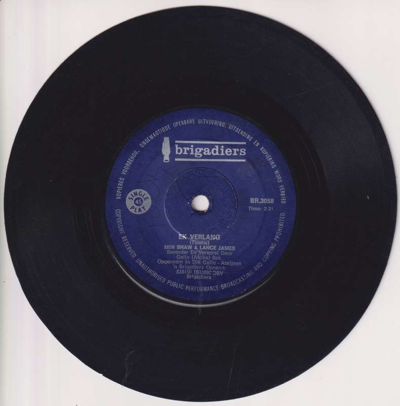 Seven Single LP / Vinyl Min Shaw & Lance James