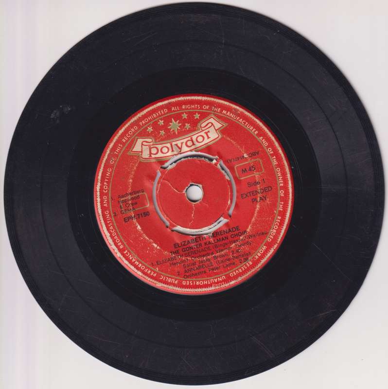 Seven Single LP / Vinyl Elizabeth Serenade