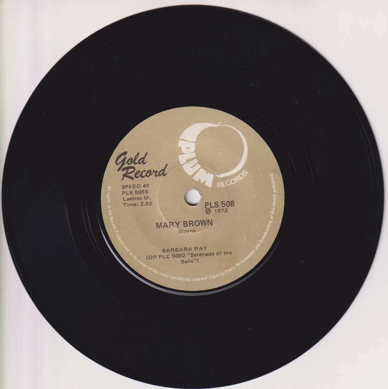 Seven Single LP / Vinyl Barbara Ray