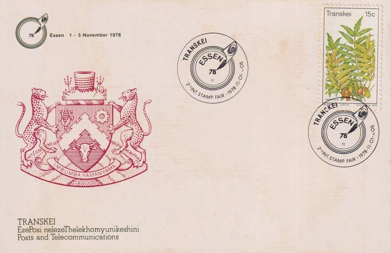 Date Stamp Card Transkei