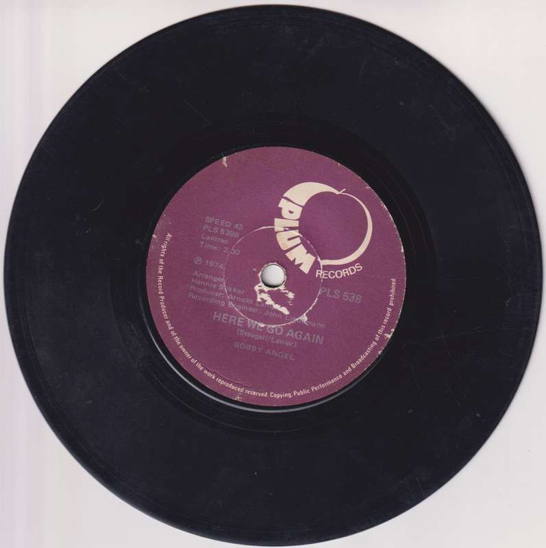 Seven Single LP / Vinyl Bobby Angel