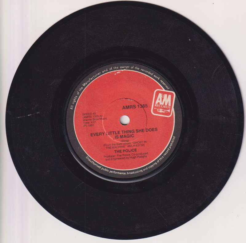 Seven Single LP / Vinyl The Police