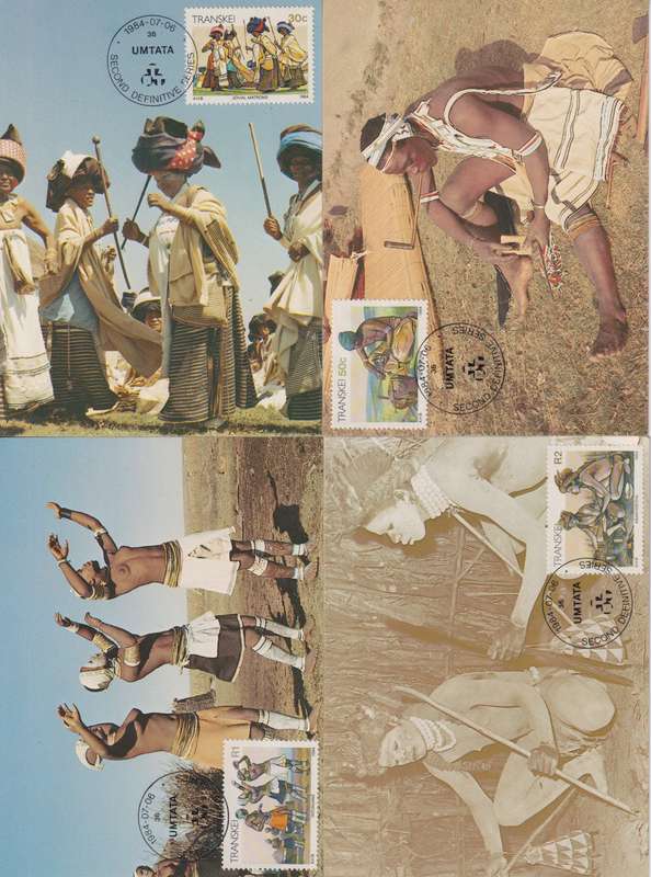 Maxi Card Transkei 1984 Xhosa Culture