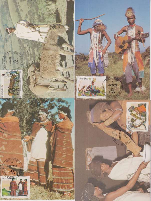 Maxi Card Transkei 1984 Xhosa Culture