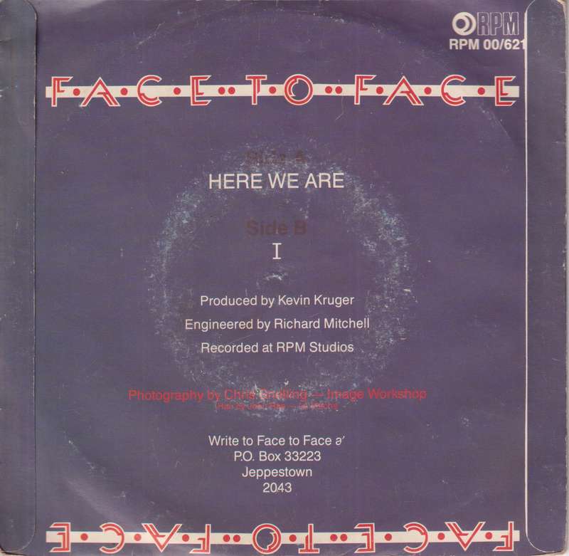 Seven Single LP / Vinyl Face To Face