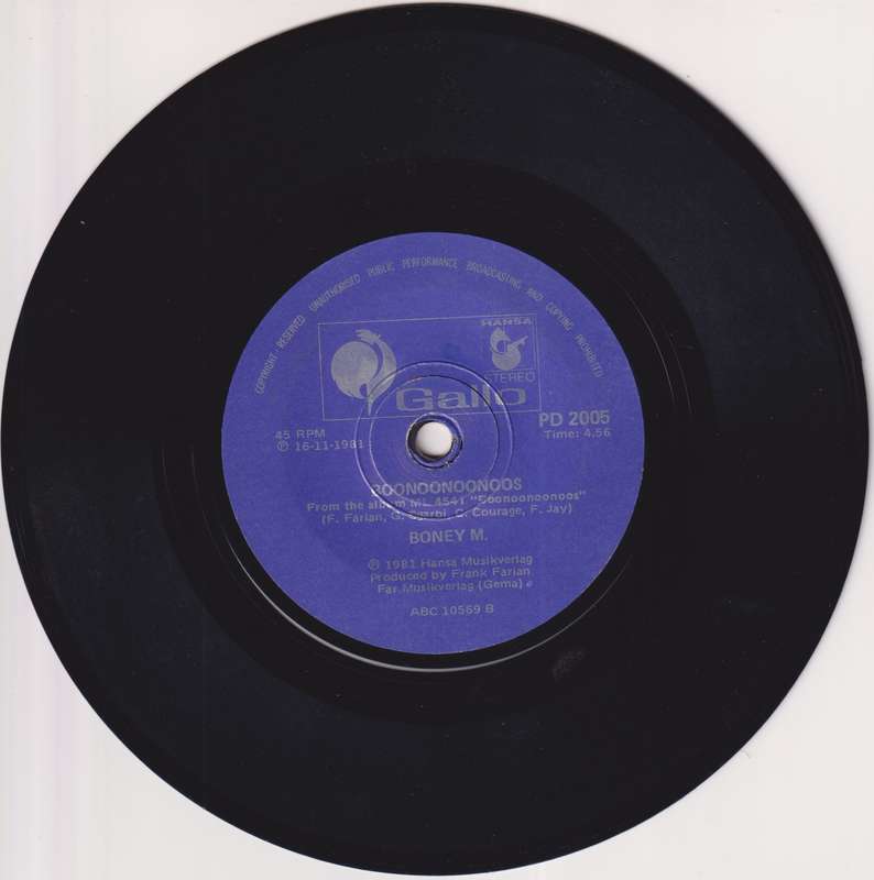 Seven Single LP / Vinyl BoneyM.