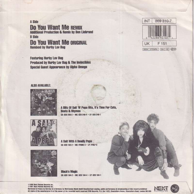 Seven Single LP / Vinyl Salt N Pepa