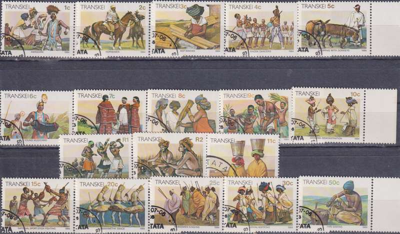 Stamps Transkei 1984 Xhosa Culture